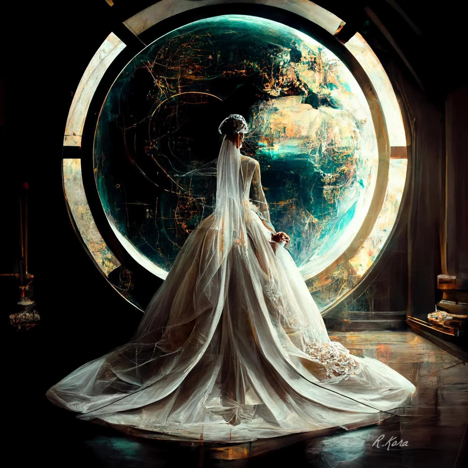 The Bride and the world — prophetic art
