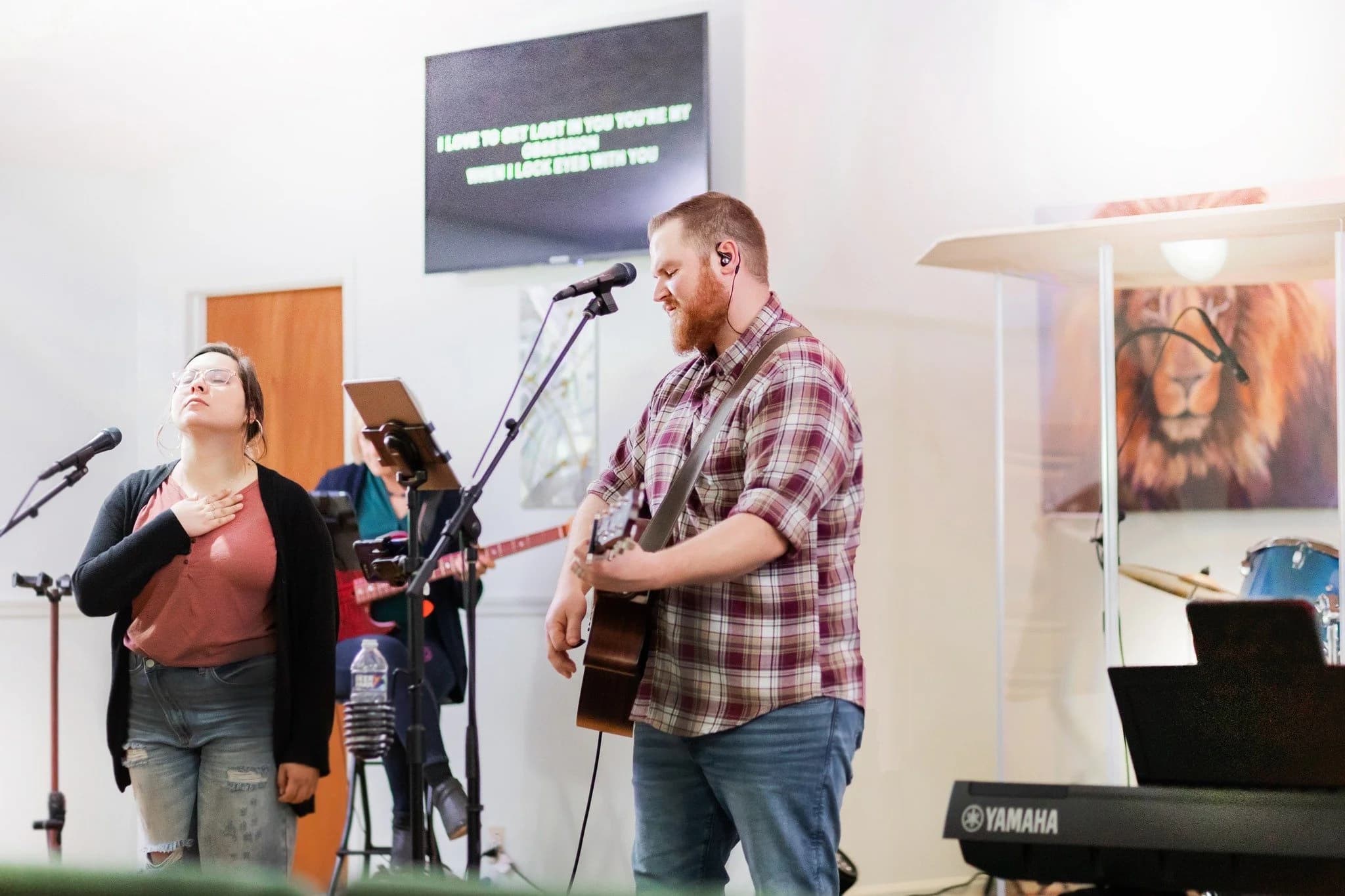 Worship night at Glory City Church Aiken